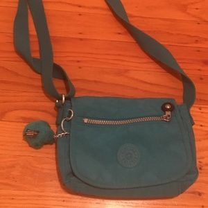 Turquoise Kipling Purse
